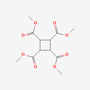 Chemical structure of Tetramethyl 1,2,3,4-Cyclobutanetetracarboxylate