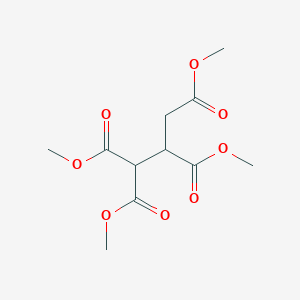 Chemical structure of Tetramethyl 1,1,2,3-Propanetetracarboxylate