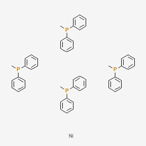 Chemical structure of Tetrakis(methyldiphenylphosphine)nickel(0)