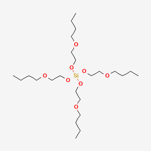 Chemical structure of Tetrakis(butoxyethoxy)silane