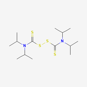 Chemical structure of Tetraisopropylthiuram Disulfide