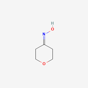 Chemical structure of Tetrahydro-pyran-4-one oxime