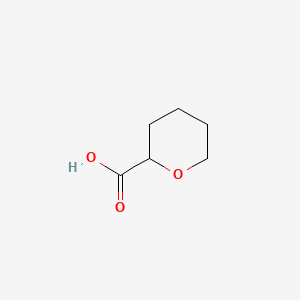 Chemical structure of Oxane-2-carboxylic acid