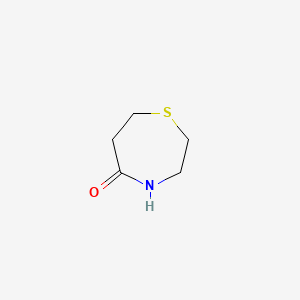 Chemical structure of 1,4-Thiazepan-5-one