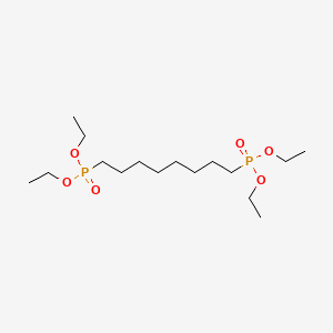 Chemical structure of Tetraethyl 1,8-octanediphosphonate