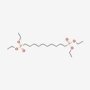 Chemical structure of Tetraethyl decamethylenediphosphonate