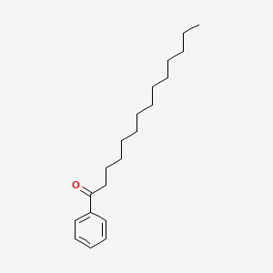 Chemical structure of Myristophenone