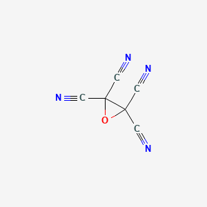 Chemical structure of Tetracyanoethylene Oxide