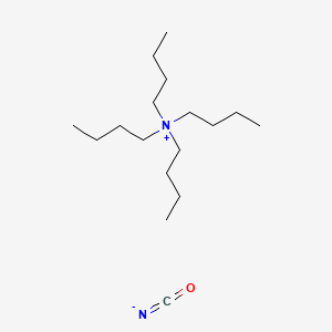 Chemical structure of TETRABUTYLAMMONIUM CYANATE