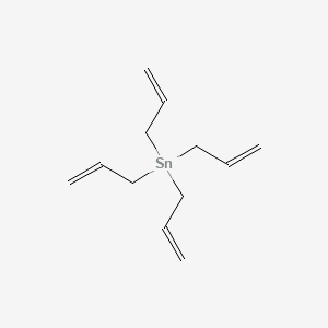 Chemical structure of Tetraallyltin