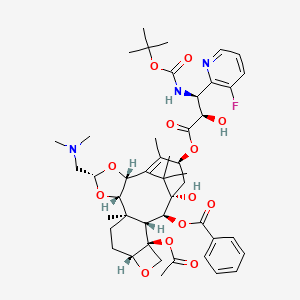 Chemical structure of tesetaxel