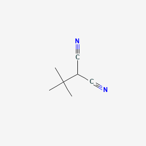 Chemical structure of t-Butylmalononitrile