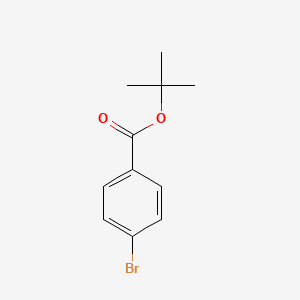 Chemical structure of Tert-Butyl-4-Bromobenzoate