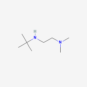 Chemical structure of tert-butyl[2-(dimethylamino)ethyl]amine