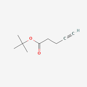 Chemical structure of Tert-butyl Pent-4-ynoate