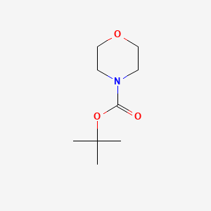 Chemical structure of tert-Butyl morpholine-4-carboxylate