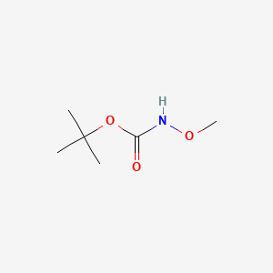 Chemical structure of tert-Butyl methoxycarbamate