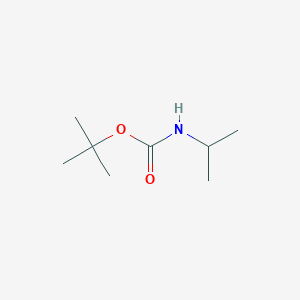 Chemical structure of tert-Butyl isopropylcarbamate