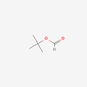 Chemical structure of tert-Butyl Formate