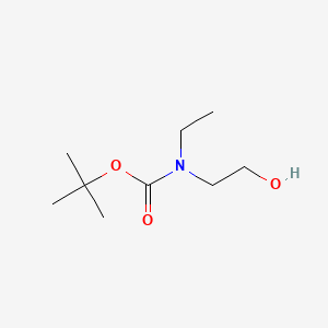 Chemical structure of tert-Butyl ethyl(2-hydroxyethyl)carbamate