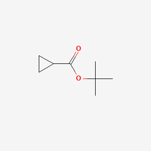 Chemical structure of tert-Butyl Cyclopropanecarboxylate