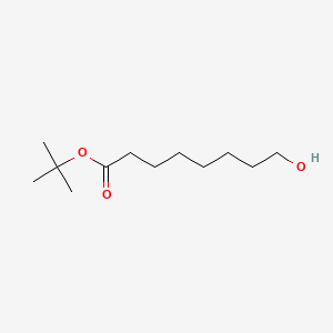 Chemical structure of tert-Butyl 8-hydroxyoctanoate