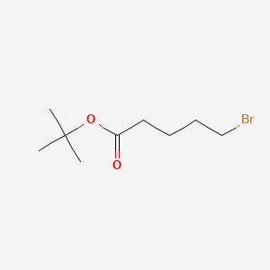 Chemical structure of tert-Butyl 5-bromovalerate
