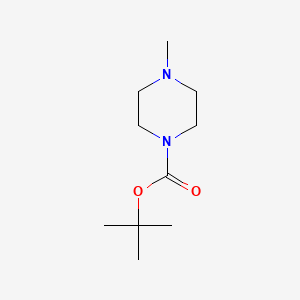 Chemical structure of 1-Boc-4-methylpiperazine