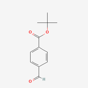 Chemical structure of tert-Butyl 4-Formylbenzoate