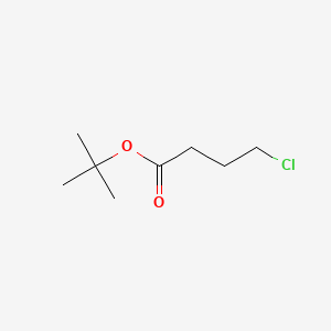 Chemical structure of tert-Butyl 4-chlorobutanoate