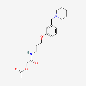 Chemical structure of tert-butyl 4-(4-(methoxycarbonyl)phenethyl) piperazine-1-carboxylate