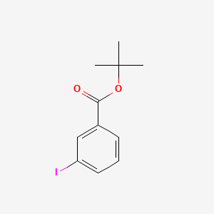Chemical structure of tert-Butyl 3-iodobenzoate