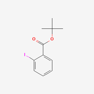 Chemical structure of tert-Butyl 2-iodobenzoate