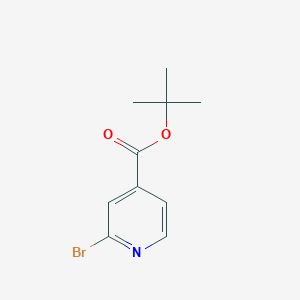 Chemical structure of tert-Butyl 2-bromoisonicotinate