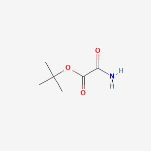 Chemical structure of Tert-butyl carbamoylformate