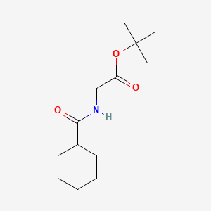 Chemical structure of tert-Butyl (cyclohexanecarbonyl)glycinate