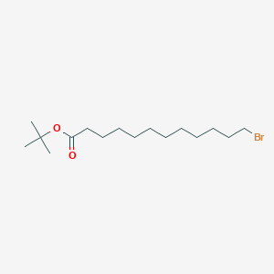 Chemical structure of tert-Butyl 12-bromododecanoate