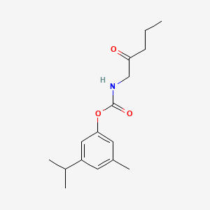 Chemical structure of tert-butyl (trans-2-(4-methoxy-3-methylphenyl)cyclopropyl)carbamate