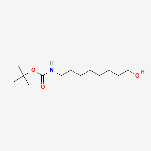 Chemical structure of tert-Butyl (8-hydroxyoctyl)carbamate