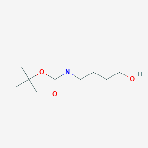 Chemical structure of tert-Butyl (4-hydroxybutyl)(methyl)carbamate