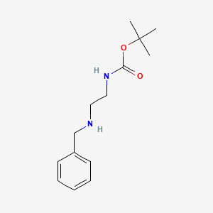 Chemical structure of tert-Butyl (2-(benzylamino)ethyl)carbamate