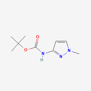 Chemical structure of Tert-Butyl (1-Methyl-1H-Pyrazol-3-Yl)Carbamate