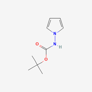 Chemical structure of tert-Butyl 1H-pyrrol-1-ylcarbamate