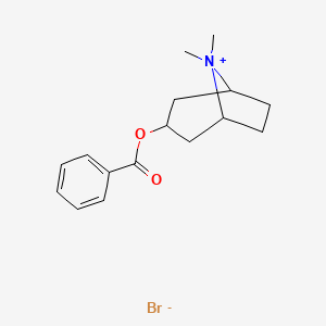 Chemical structure of tert-butyl ((1-(3-bromophenyl)cyclobutyl)methyl)carbamate