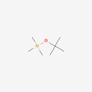 Chemical structure of tert-Butoxytrimethylsilane