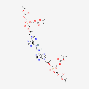 Chemical structure of Tenofovir Disoproxil Dimer