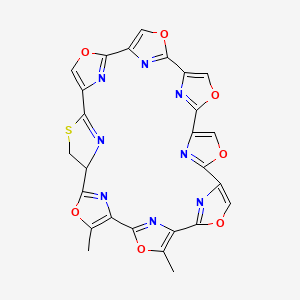 Chemical structure of Telomestatin