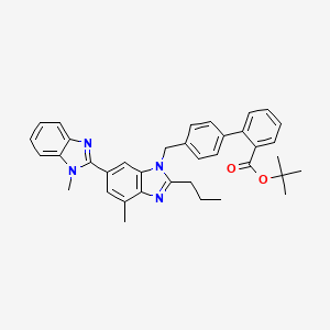 Chemical structure of Telmisartan tert-butyl ester