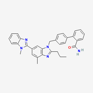 Chemical structure of TelMisartan AMide