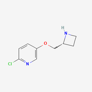 Chemical structure of Tebanicline